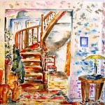 aquarelle-interieur-1992