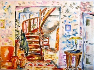 aquarelle-interieur-1992