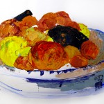 gouache-fruits